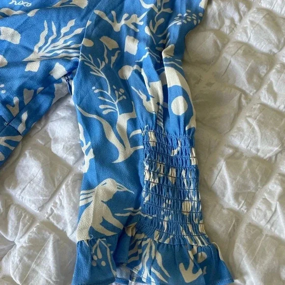 Rixo Payton mermaid printed blouse - Picture 4 of 10